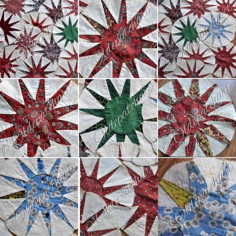 12 Pointed Stars Collage 12 Pointed Stars Collage