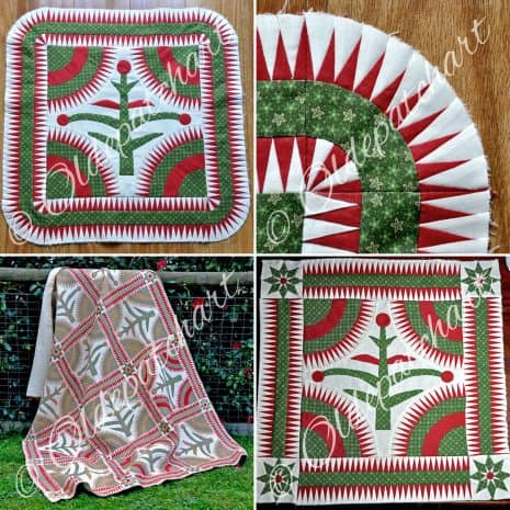 5 Southern Beauty Quilt Collage 5 Southern Beauty Quilt Collage