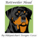 Rottweiler Head Digital Square2
