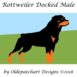 Rottweiler Docked Male Foundation Pattern