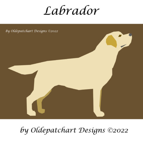 2 Labrador Foundation Paper Piecing Pattern Gold Square 2 Labrador Foundation Paper Piecing Pattern Gold Square