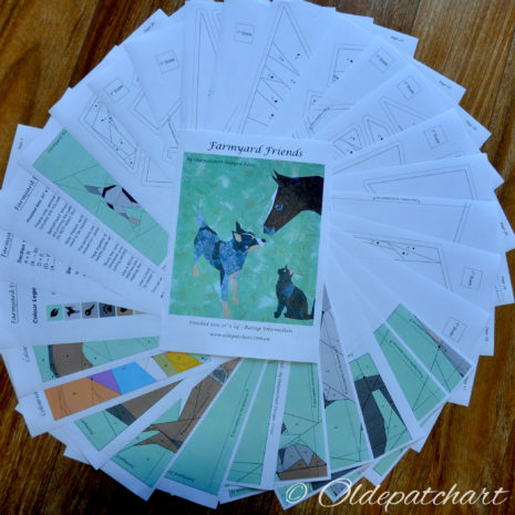 1 Farmyard Friends Foundation Paper Piecing Pattern Pages Farmyard Friends Foundation Paper Piecing Pattern Cover