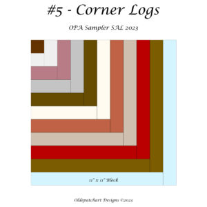 #5 Corner Logs Block Cover