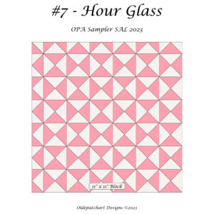 #7 Hour Glass Block Cover
