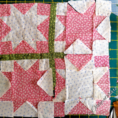 #11 Quadruple Star Block Extras taken from another block #11 Quadruple Star Block Extras taken from another block