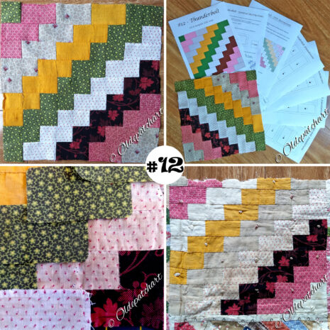 #12 Thunderbolt Block Collage #12 Thunderbolt Block Collage