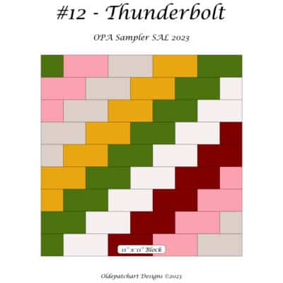 #12 Thunderbolt Block Cover