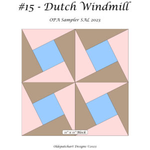 #15 Dutch Windmill Cover
