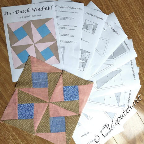#15 Dutch Windmill Pattern Pages #15 Dutch Windmill Pattern Pages