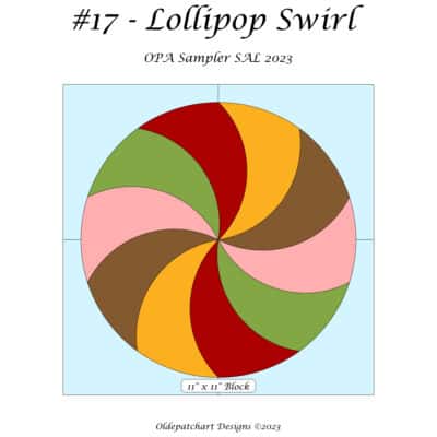 #17 Lollipop Swirl OPA Sampler SAL cover