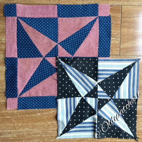 #18 Indian Canoes Both Blocks #18 Indian Canoes Both Blocks