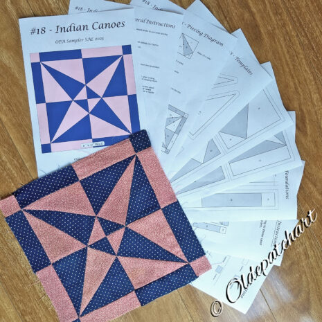 #18 Indian Canoes Pattern Pages #18 Indian Canoes Pattern Pages