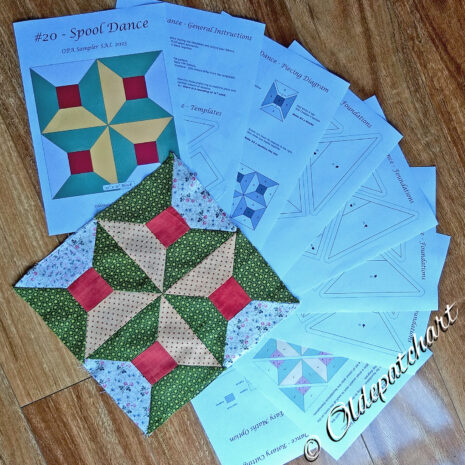 #20 Spool Dance Pattern Pages #20 Spool Dance Pattern Pages