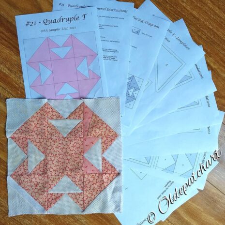 #21 Quadruple T Pattern Pages #21 Quadruple T Pattern Pages