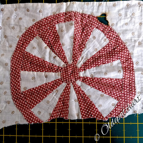 #23 Wagon Wheel Original Block #23 Wagon Wheel Original Block