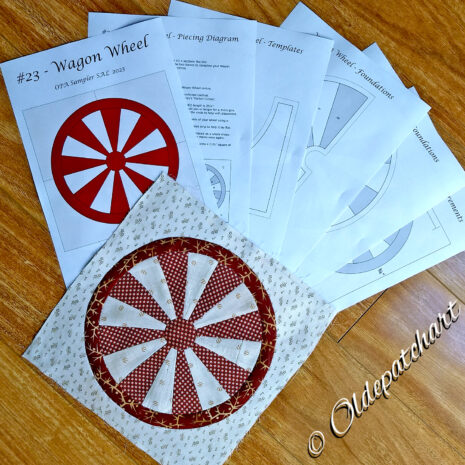 #23 Wagon Wheel Pattern Pages #23 Wagon Wheel Pattern Pages