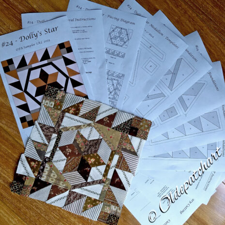 #24 Dolly's Star Pattern Pages #24 Dolly's Star Pattern Pages