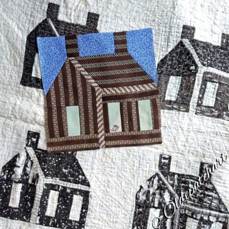 #25 Welcome Home Block With Quilt #25 Welcome Home Block With Quilt