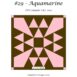 #29 Aquamarine Pattern Cover