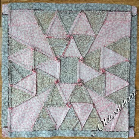 #29 Aquamarine back of block #29 Aquamarine back of block