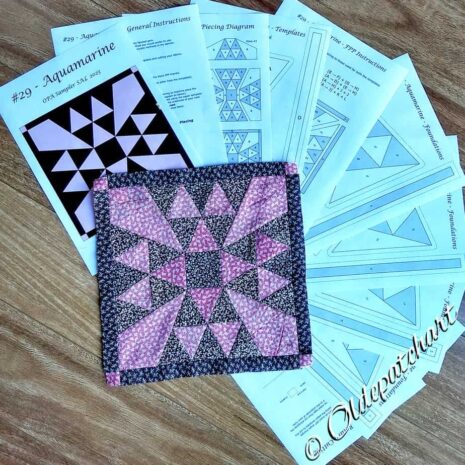 #29 Aquamarine Pattern Pages #29 Aquamarine Pattern Pages