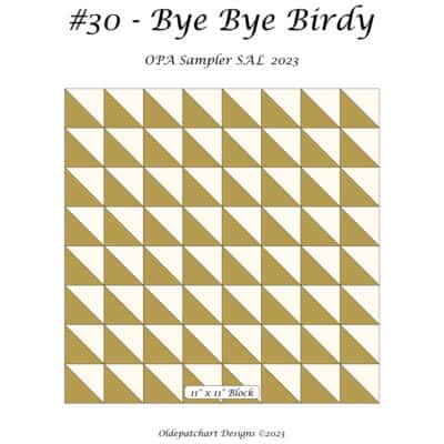 #30 Bye Bye Birdy Cover