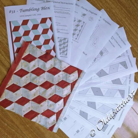 #31 Tumbling Blox Pattern Pages #31 Tumbling Blox Pattern Pages