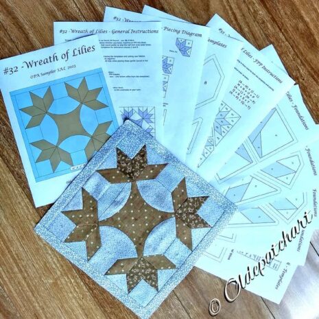 #32 Wreath Of Lilies Pattern Pages2 #32 Wreath Of Lilies Pattern Pages2