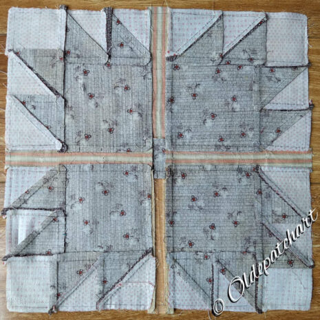 #33 Bear's Paw Back Of Block #33 Bear's Paw Back Of Block