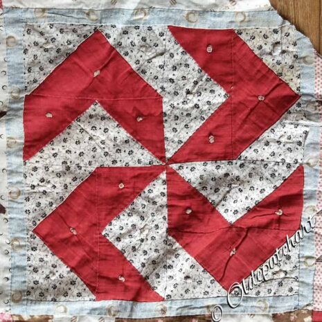 #34 Whirlygig Original Block #34 Whirlygig Original Block