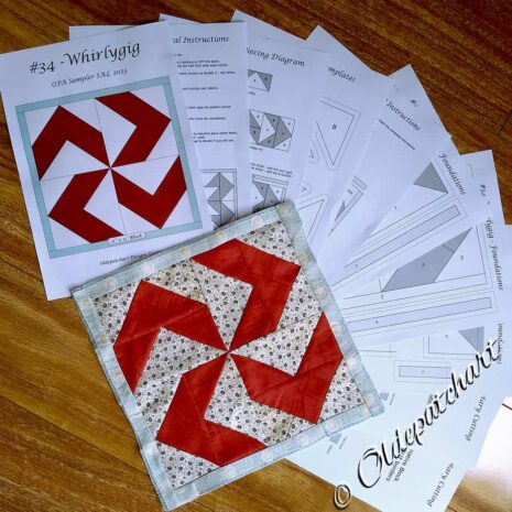 #34 Whirlygig Pattern Pages #34 Whirlygig Pattern Pages