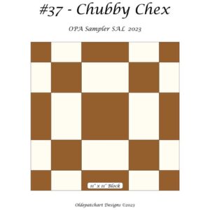 #37 Chubby Chex Pattern Cover