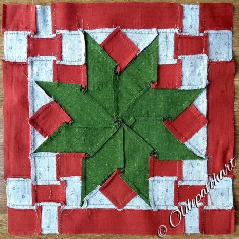 #38 Sampler Star Back Of Block #38 Sampler Star Back Of Block