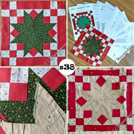 #38 Sampler Star Collage #38 Sampler Star Collage