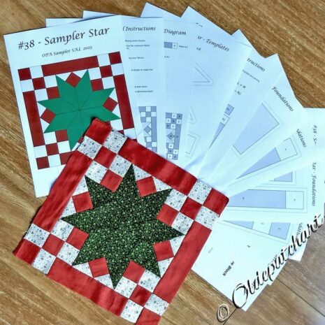 #38 Sampler Star Pattern Pages #38 Sampler Star Pattern Pages