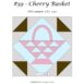 #39 Cherry Basket Pattern Cover