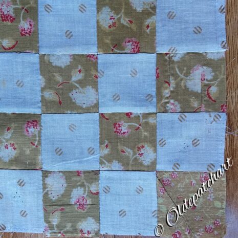 #41 Chessboard Restored Block Closeup #41 Chessboard Restored Block Closeup