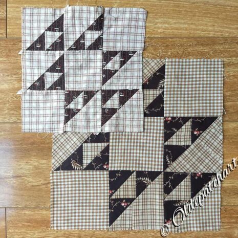 #43 Flying Doves Both Blocks #43 Flying Doves Both Blocks