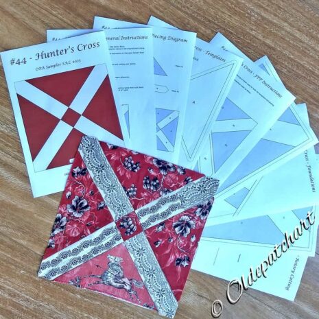 #44 Hunter's Cross Pattern Pages #44 Hunter's Cross Pattern Pages