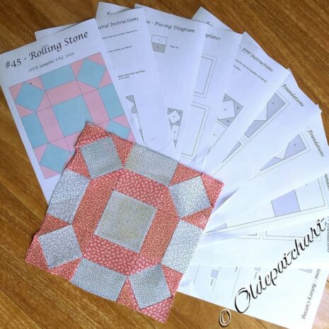 #45 Rolling Stone Pattern Pages #45 Rolling Stone Pattern Pages