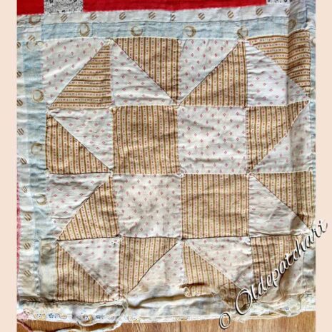 #47 Checkered Star Original Block #47 Checkered Star Original Block