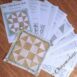 #47 Checkered Star Pattern Pages