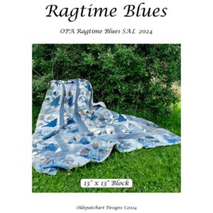 Ragtime Blues Pattern Cover