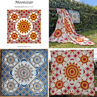 Moonstar Quilt Collage