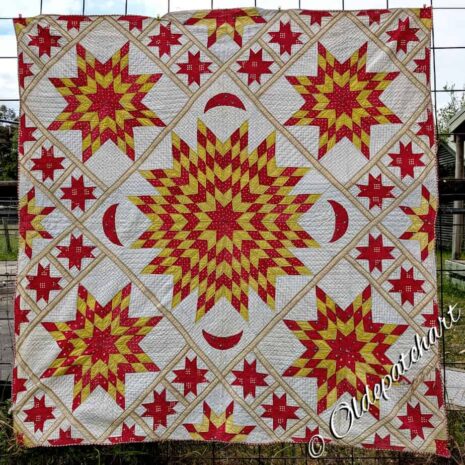 Moonstar Quilt Antique Moonstar Quilt Antique