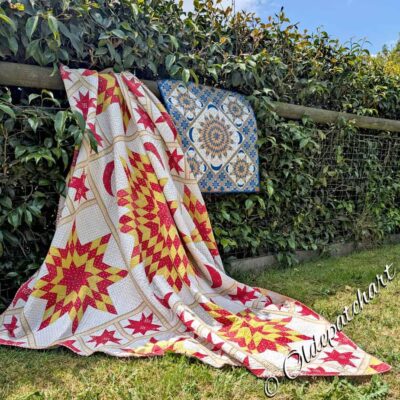 Moonstar Quilt Antique And Reproduction