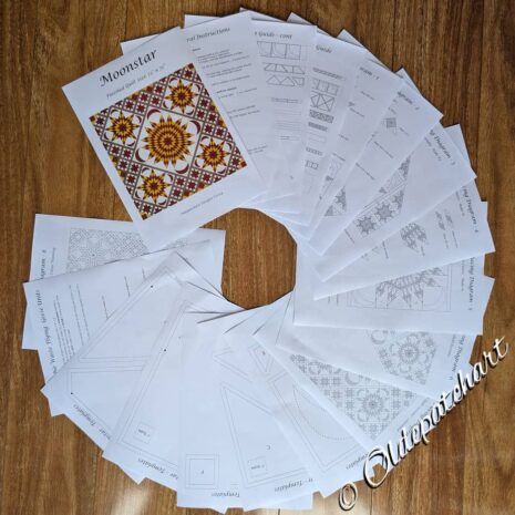 Moonstar Quilt Pattern Pages Moonstar Quilt Pattern Pages