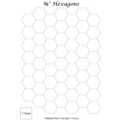 ⅝ Inch EPP Hexagon Papers