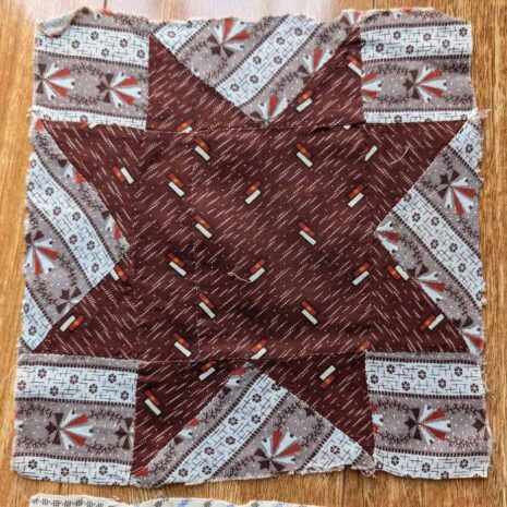 9 x Sawtooth Star Blocks Group 1 9 x Sawtooth Star Blocks Group 1