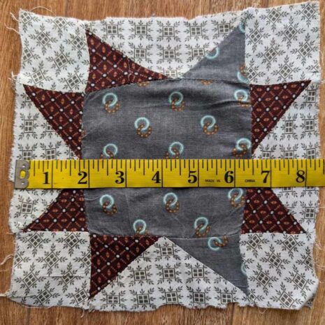 9 x Sawtooth Star Blocks Group 1 9 x Sawtooth Star Blocks Group 1